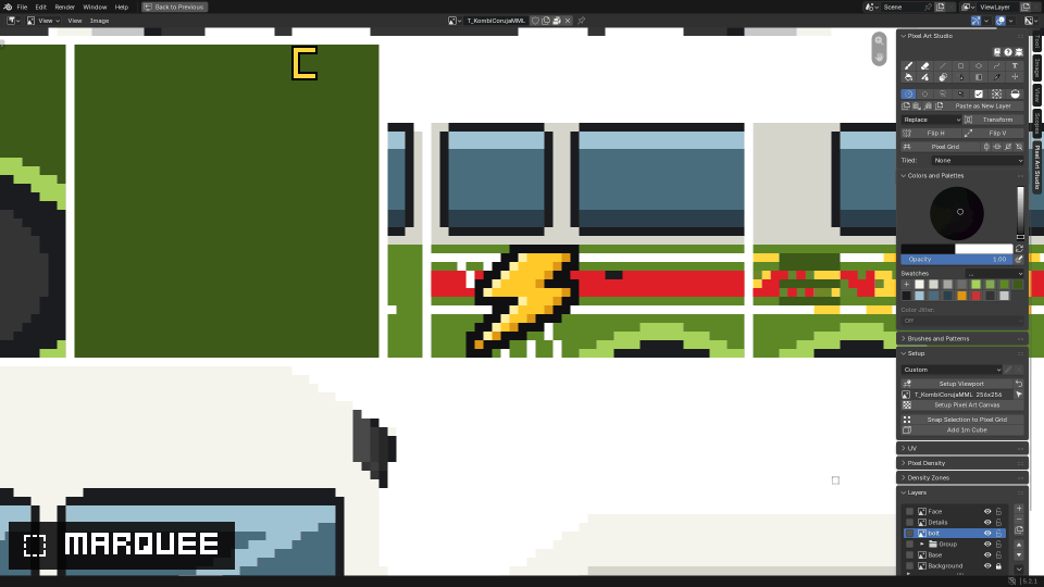 Clean Pixel Rotation