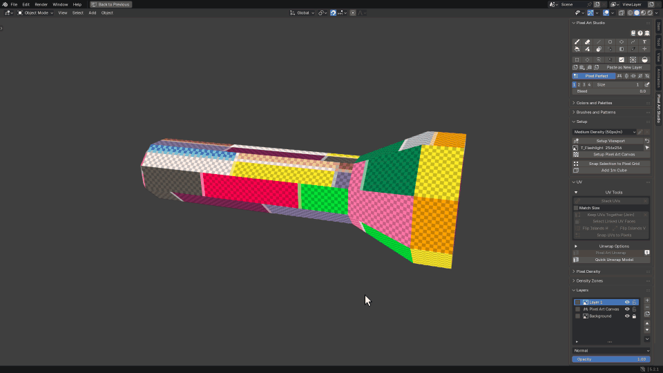Stack UVs
