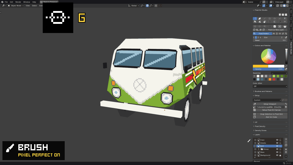 Symmetry, Tiled Mode and Godot