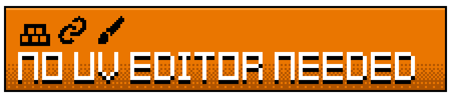 No UV Editor needed